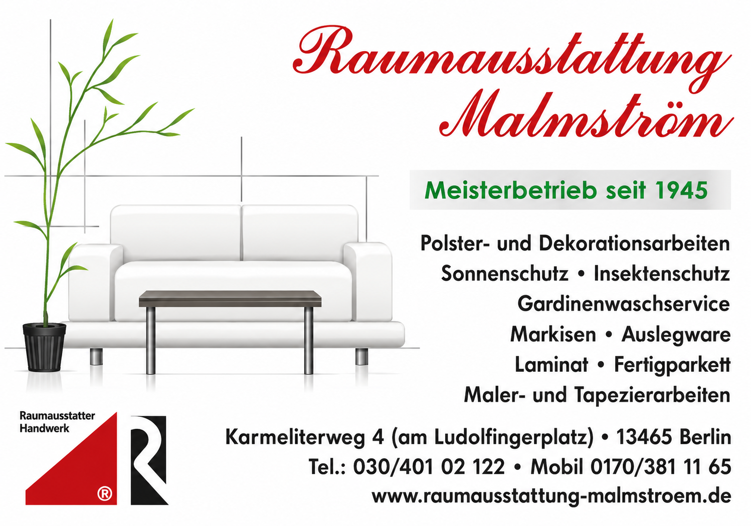 Raumausstattungen Malmström